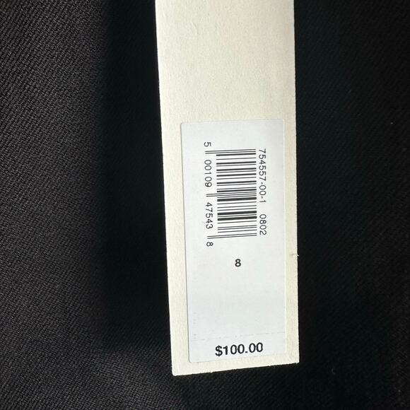 Banana Republic Mid Rise Straight Sloan Pant Black 8 754557 - Picture 4 of 12